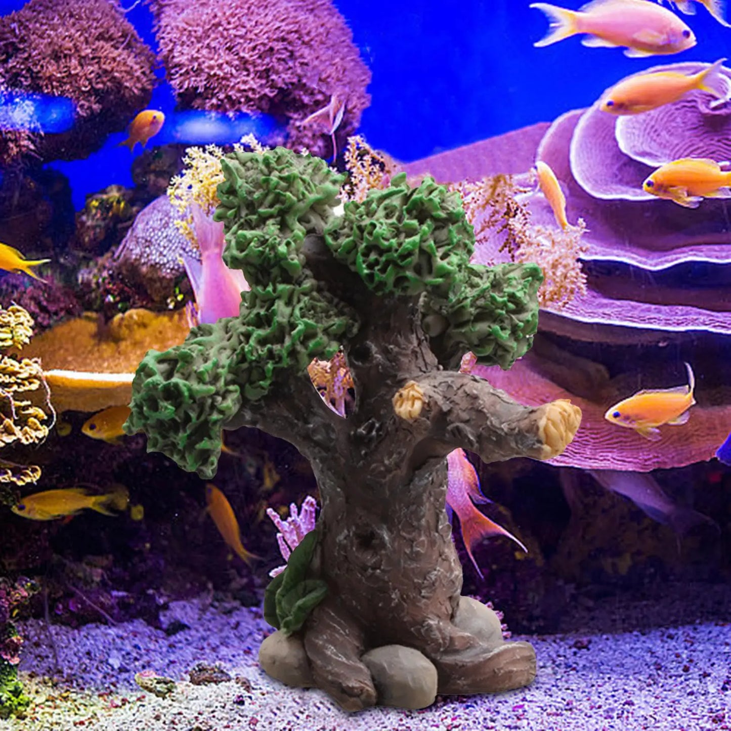 Realistic Resin Aquarium Bridge