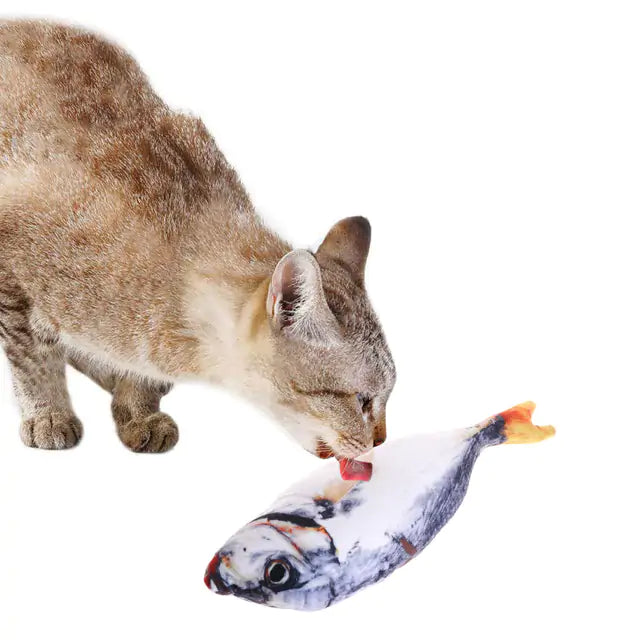 Catnip Fish Play Toy