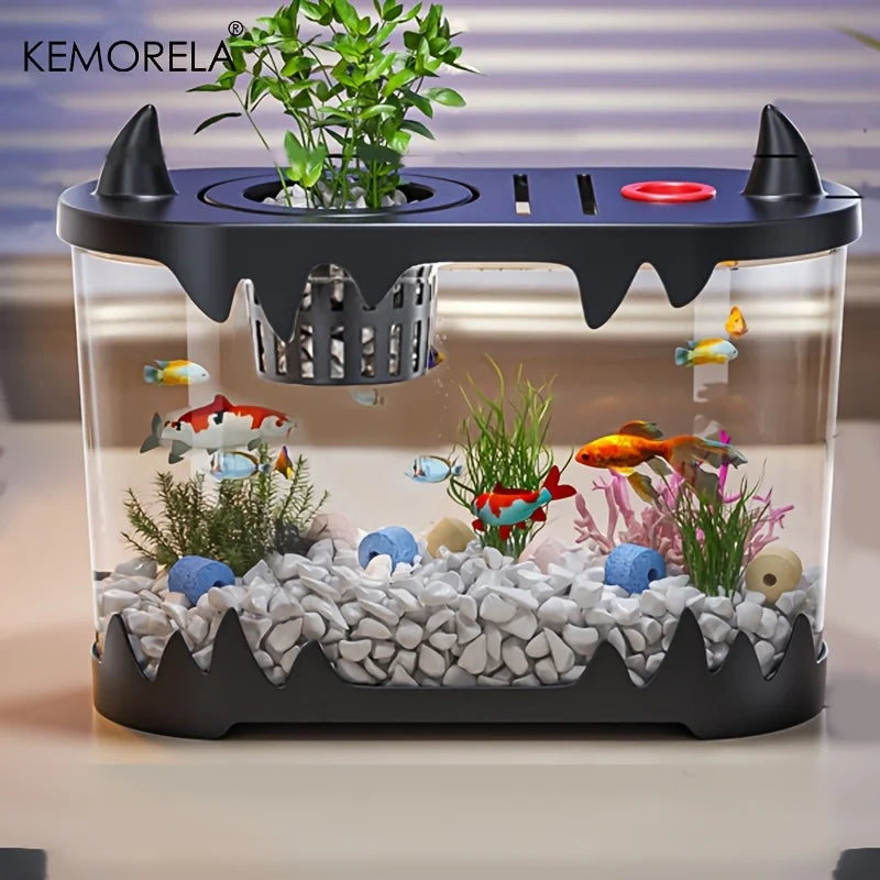 KEMORELA Easy-Care Desktop Aquarium