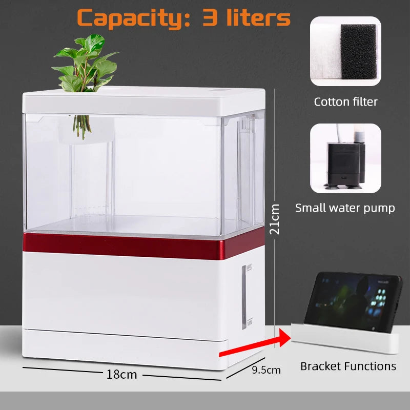All-in-One Smart Desktop Fish Tank