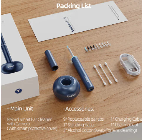 Visual Ear Pick - Endoscope with Luminous Silicone Tip