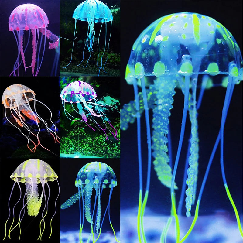 Silicone Aquarium Jellyfish