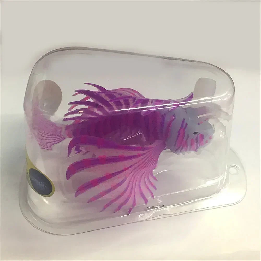 Luminous Silicon Aquarium Creatures