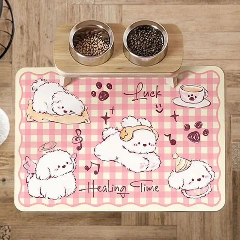 Cat Spill Guard Mat