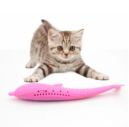 Silicone Fish Cat Toothbrush