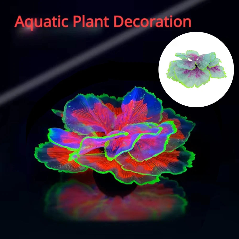 Luminous Silicone Coral Ornament
