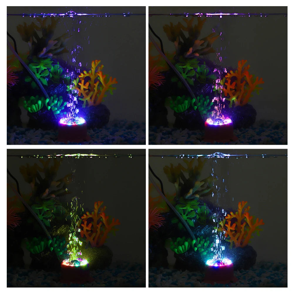 2-in-1 LED Bubble Light Air Stone
