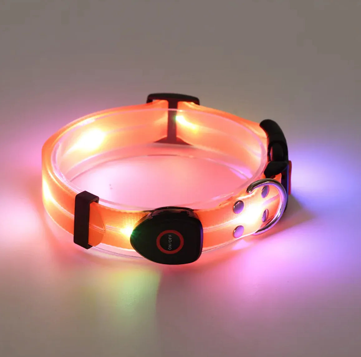 Illuminated Pet Collar & Leash