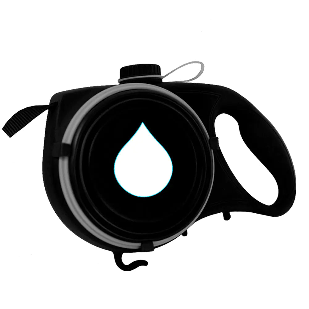 Leash with Water Bottle