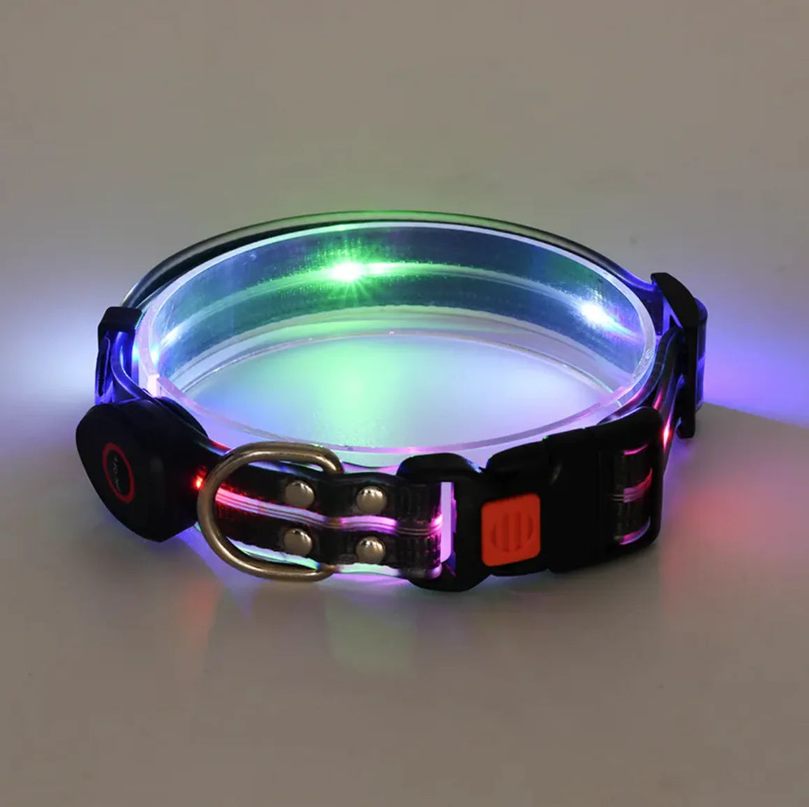 Illuminated Pet Collar & Leash