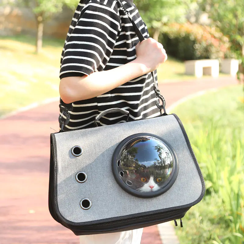 Linen Ventilated Pet Backpack
