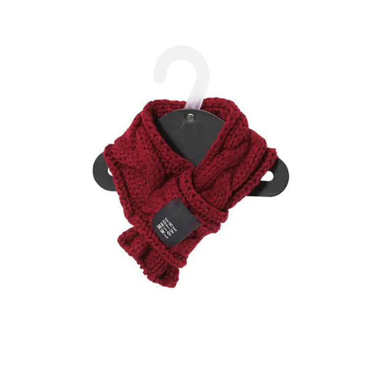 Thick Warm Scarf for Dogs - Cute Pet Scarf