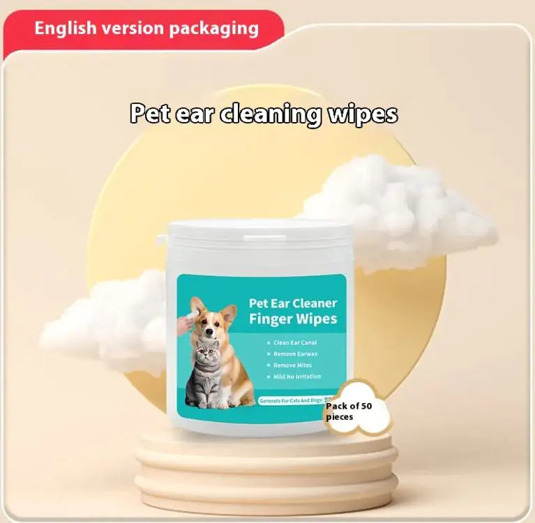 Pet Finger Ear Wipes