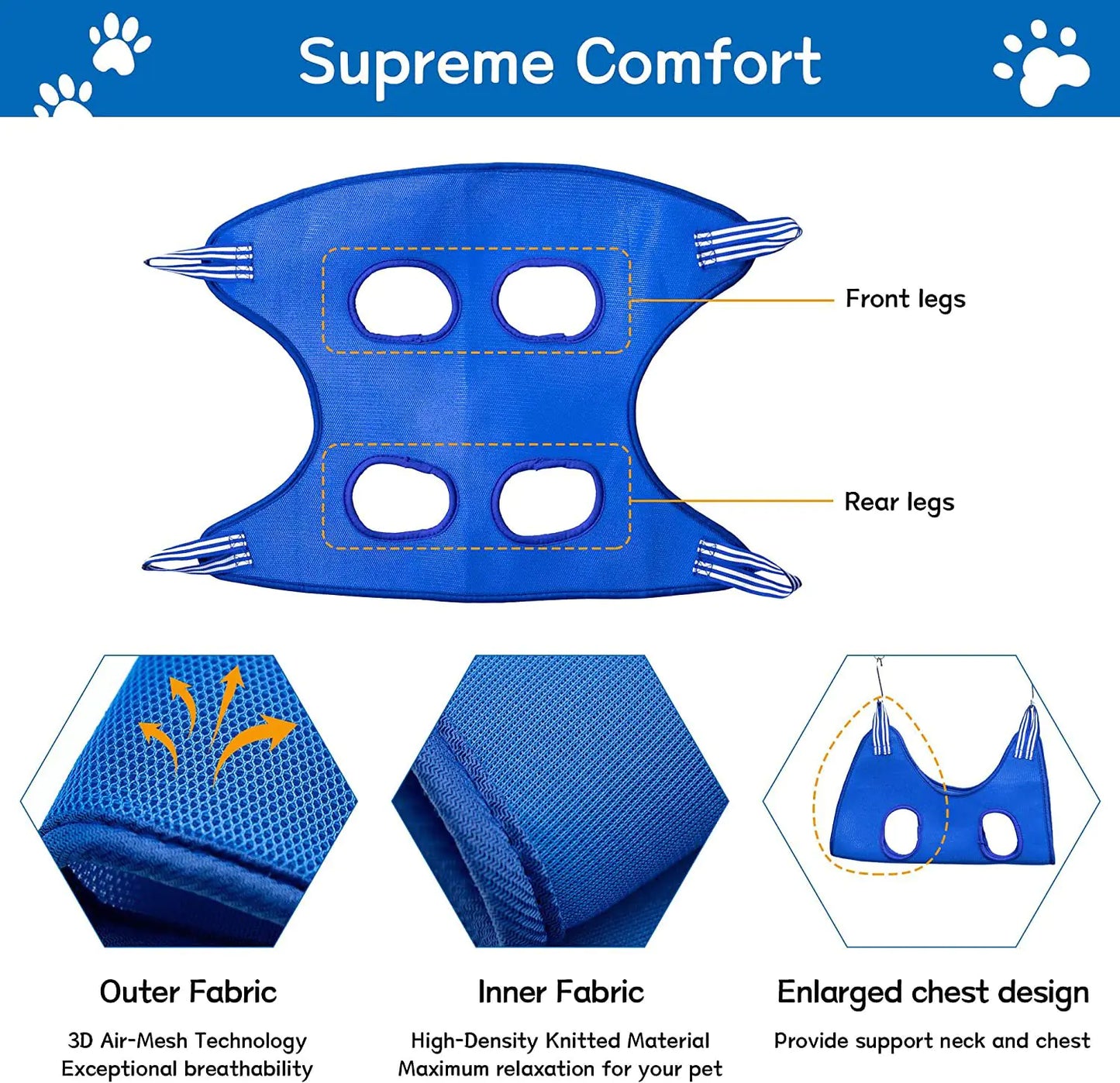 Pet Grooming Hammock Restraint