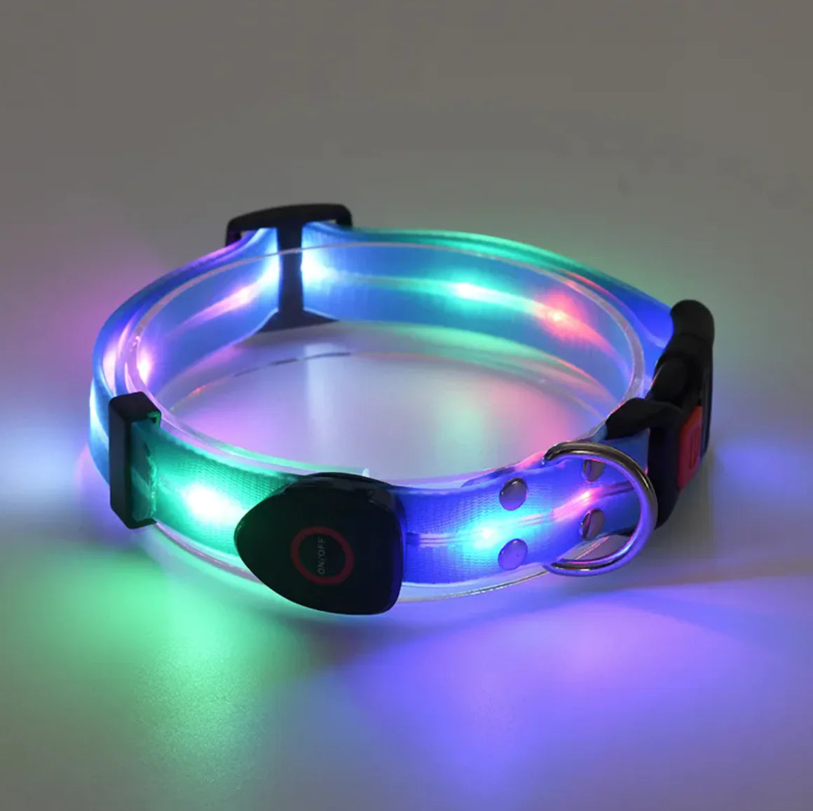 Illuminated Pet Collar & Leash