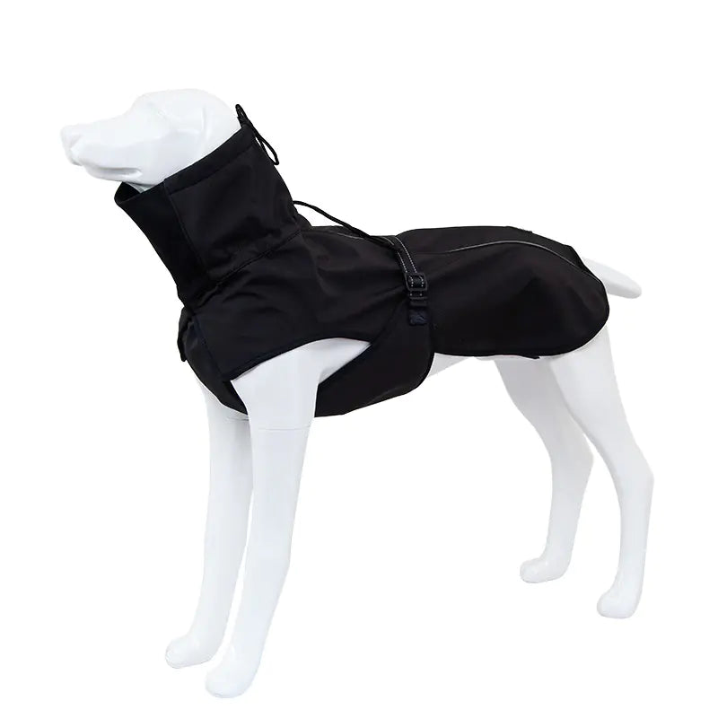 Dog Raincoat Vest (Yellow/Blue)