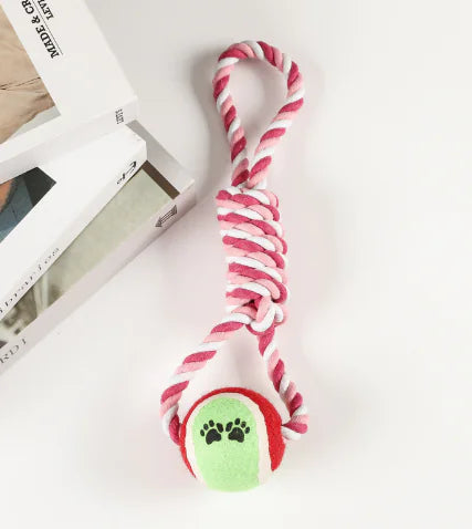 Cotton Rope Dog Dumbbell