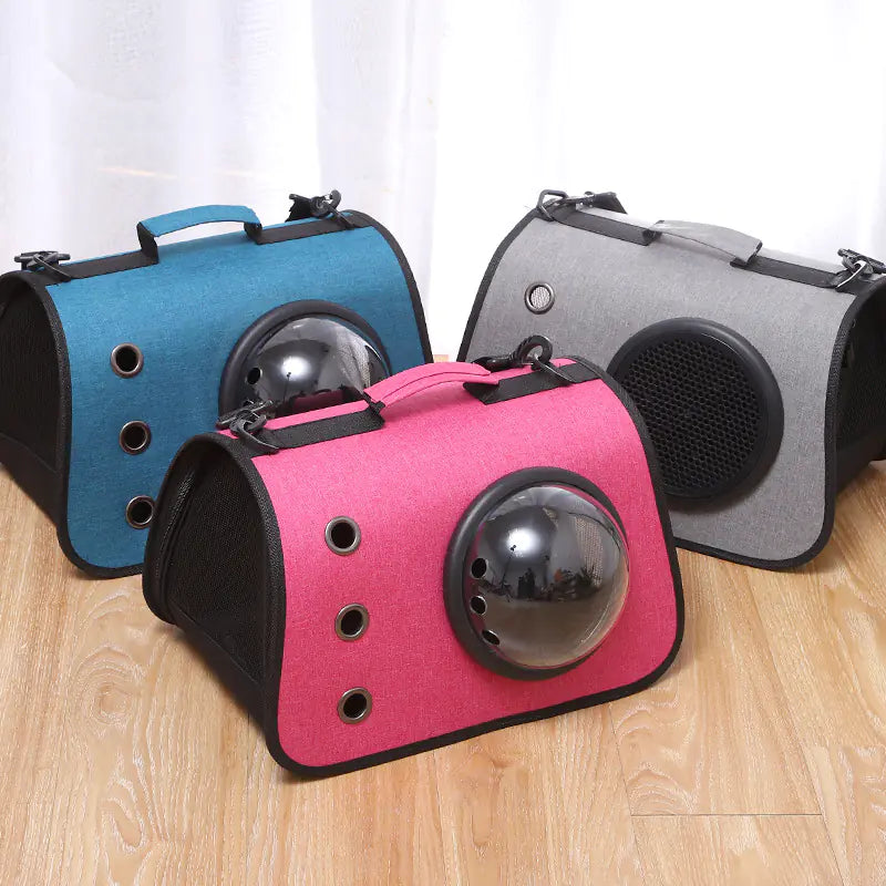 Linen Ventilated Pet Backpack