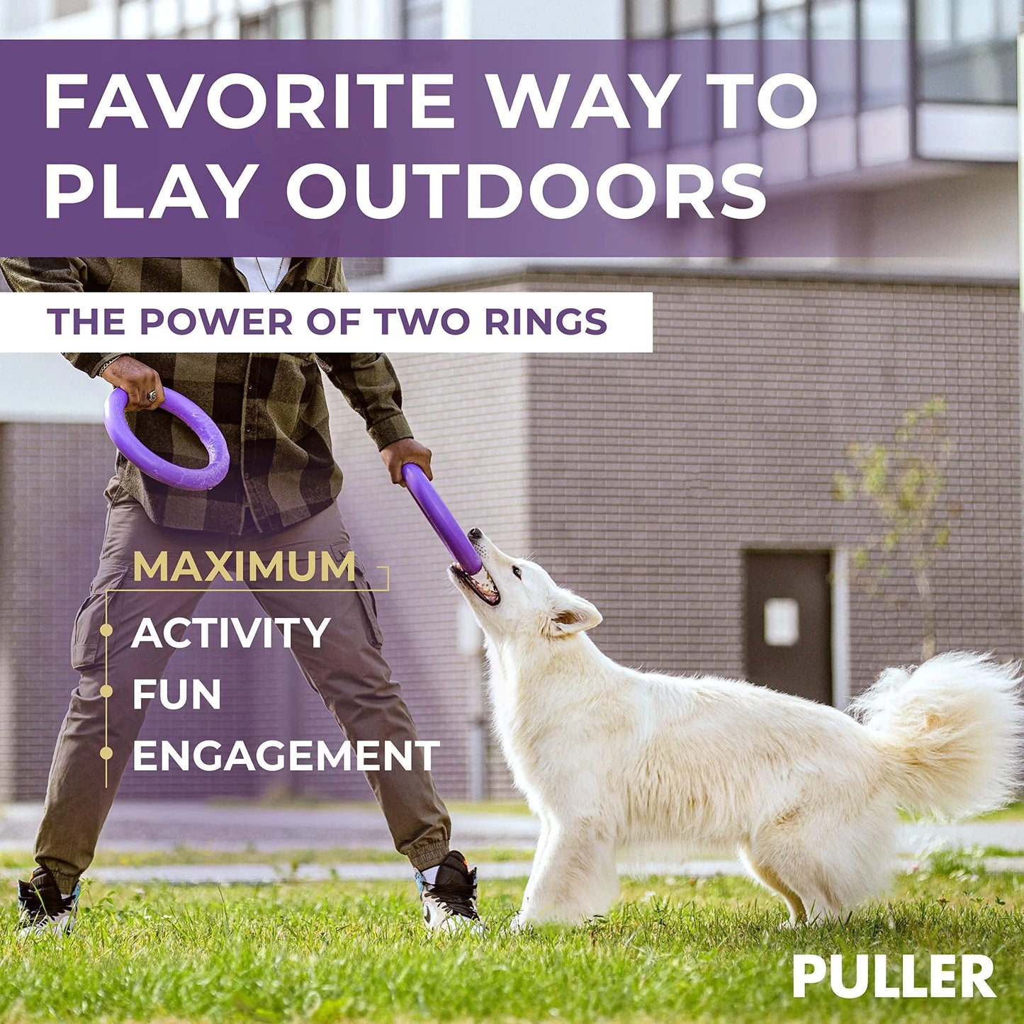 PULLER Interactive Dog Rings
