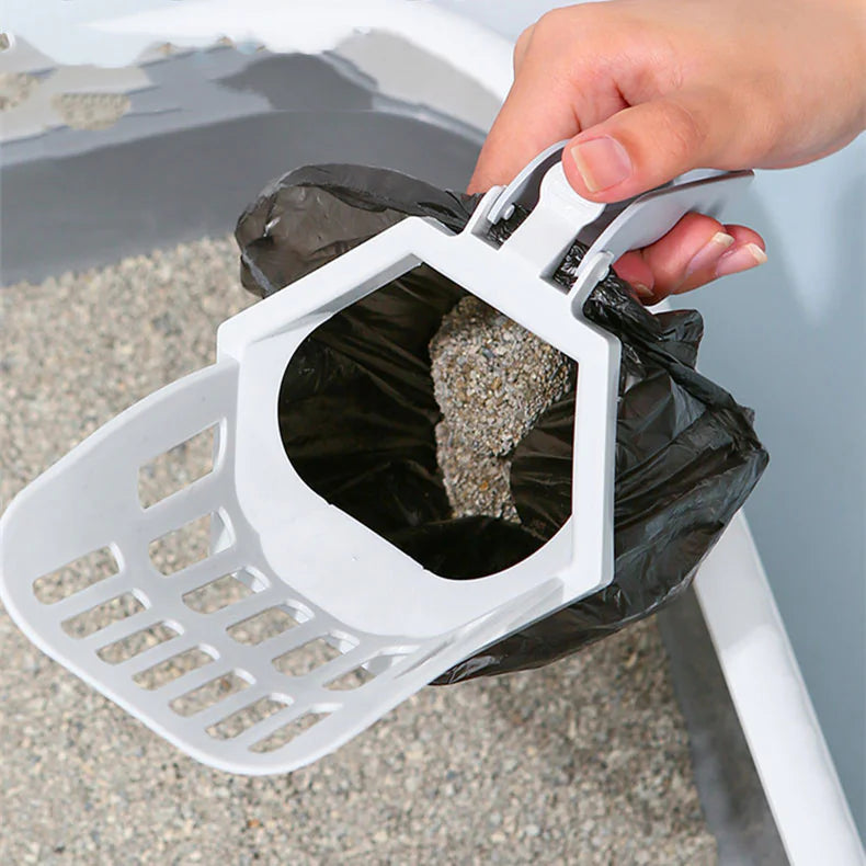 Easy-Clean Cat Litter Scoop