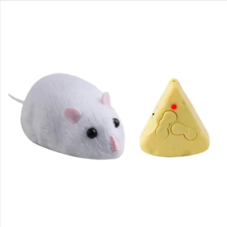 RC Flocking Mouse Toy