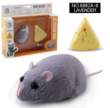 RC Flocking Mouse Toy
