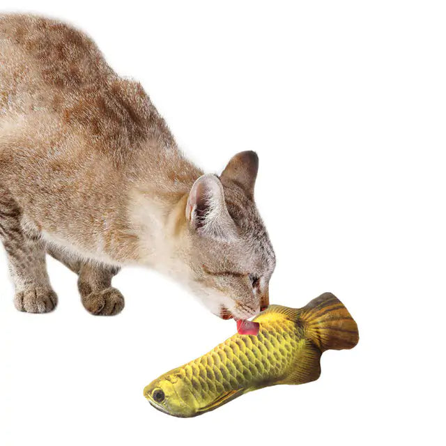 Catnip Fish Play Toy