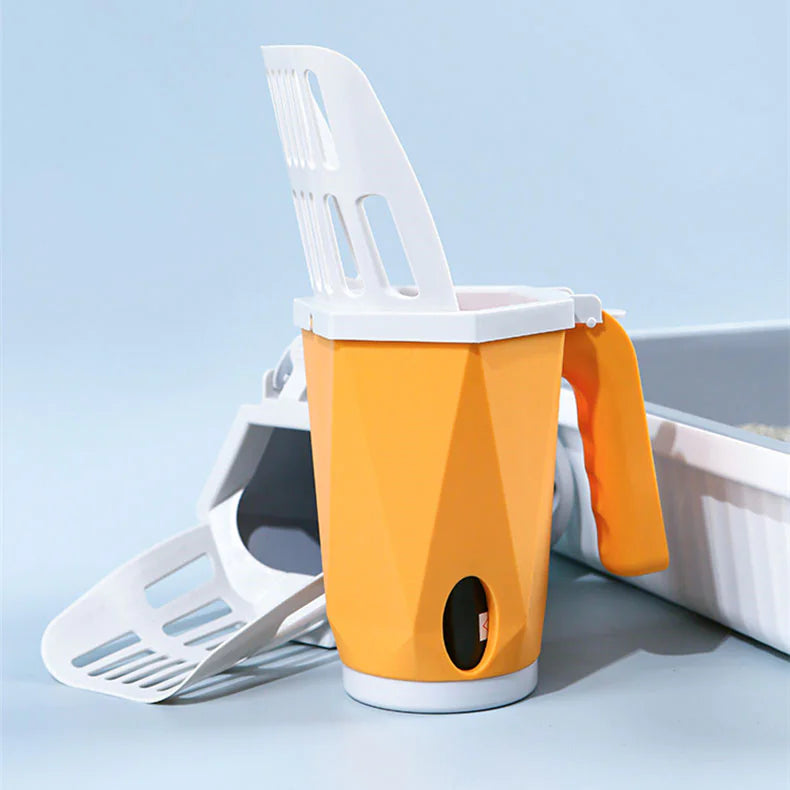 Easy-Clean Cat Litter Scoop