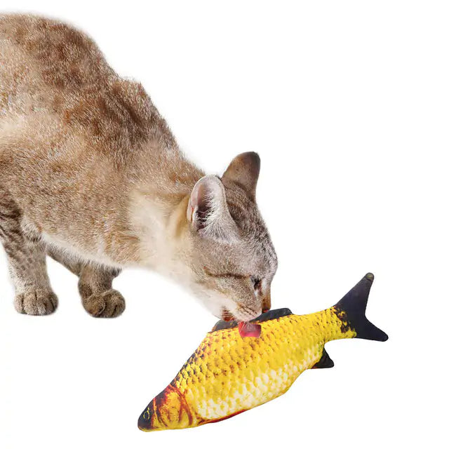 Catnip Fish Play Toy