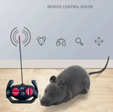RC Flocking Mouse Toy
