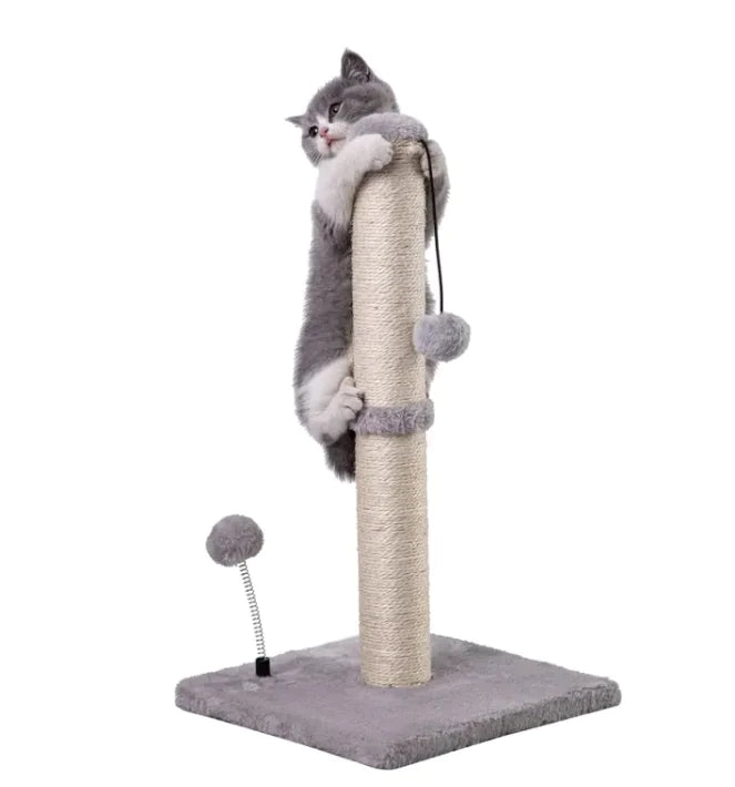 Compact Sisal Cat Scratcher Post