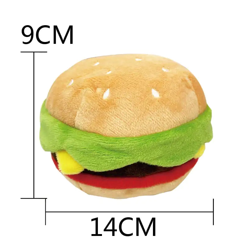 Foodie Squeaky Dog Toy