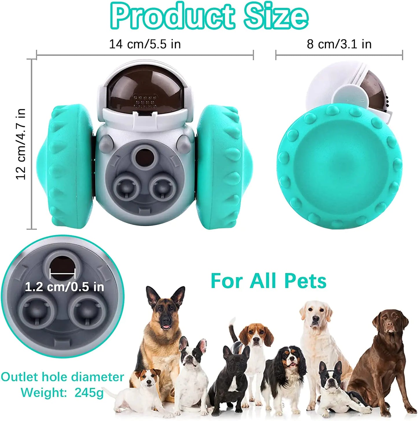Dog Treat Dispensing Tumbler