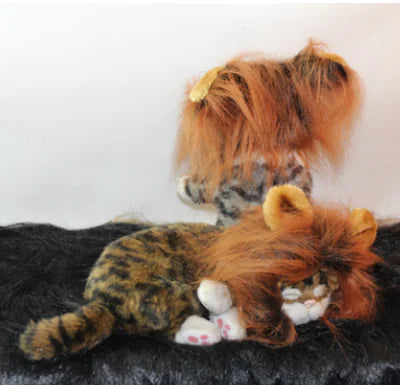Lion Mane Cat Costume Wig