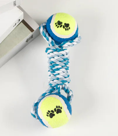 Cotton Rope Dog Dumbbell