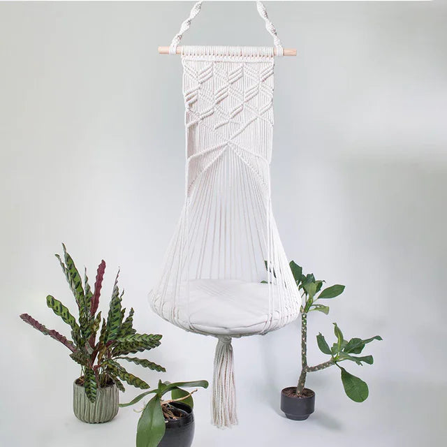 Handcrafted Bohemian Cat Hammock
