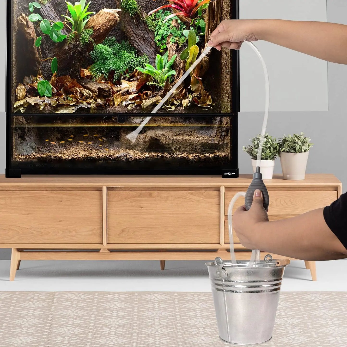 Deluxe 96-Gallon Paludarium Tank