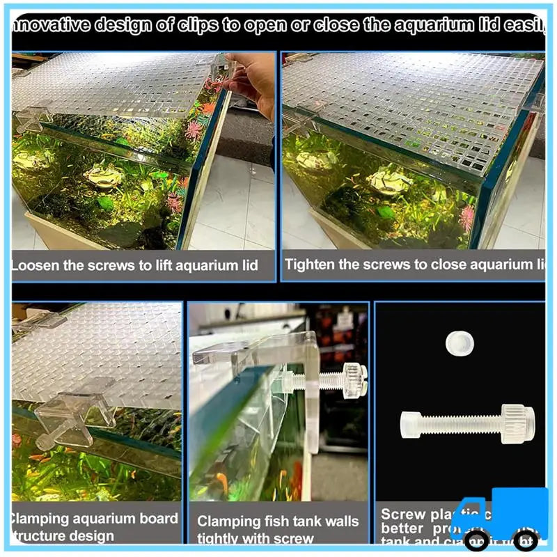 Modular Aquarium Grid Cover Kit