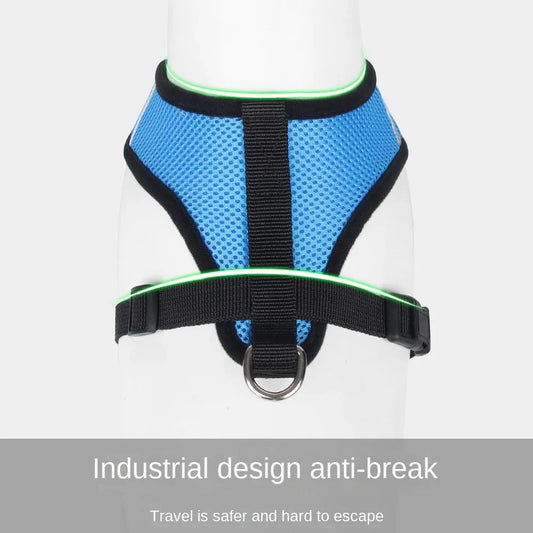 Reflective Pet Harness & Leash