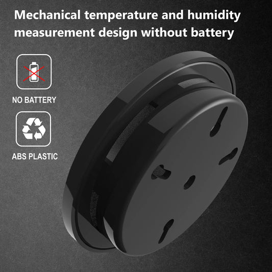Compact Terrarium Temperature & Humidity Gauge
