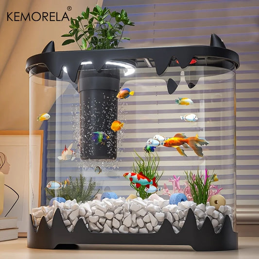 KEMORELA Easy-Care Desktop Aquarium
