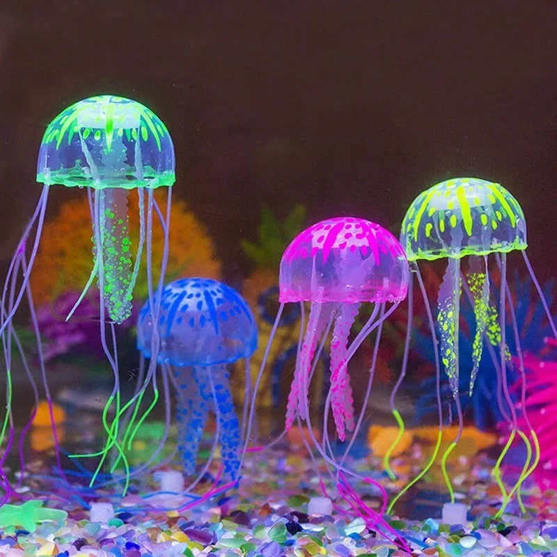 Luminous Silicone Jellyfish Ornament