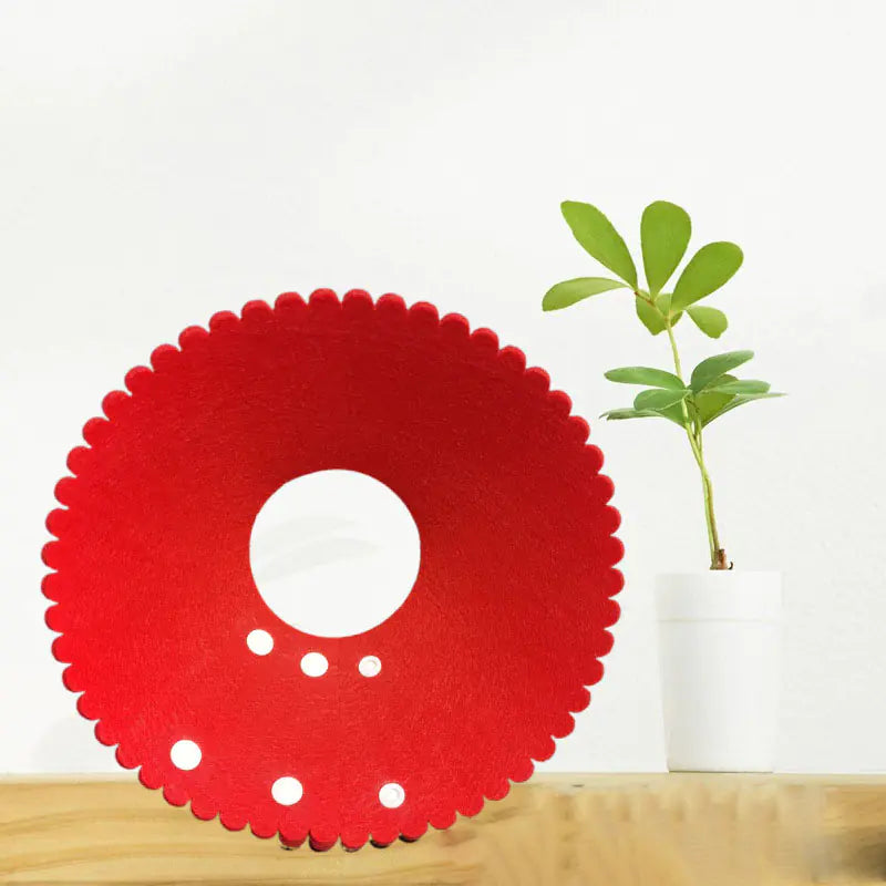 Grid Pattern Pet Headwear