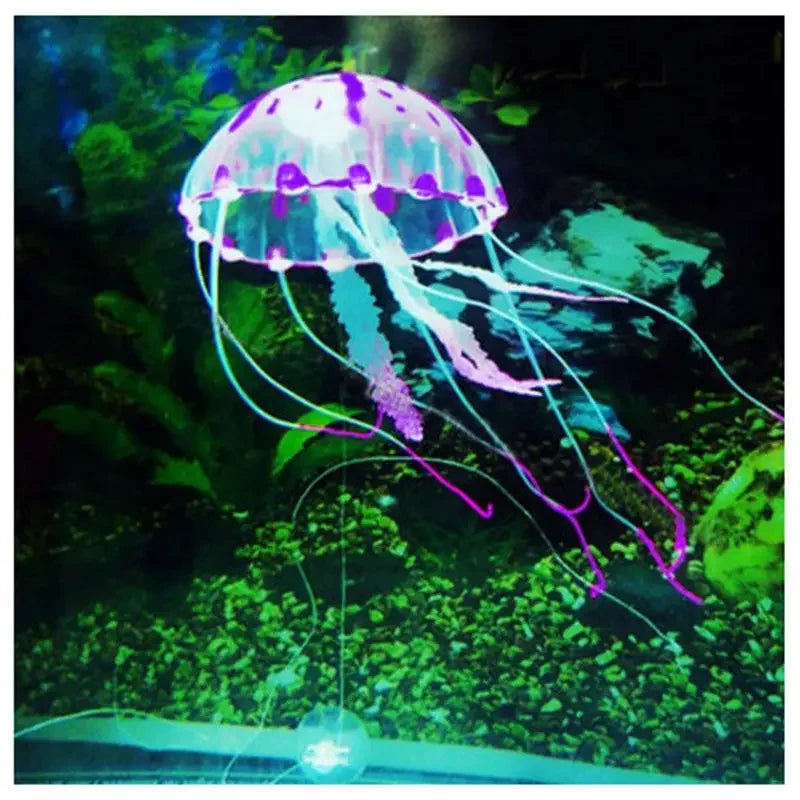 Luminous Silicone Jellyfish Ornament