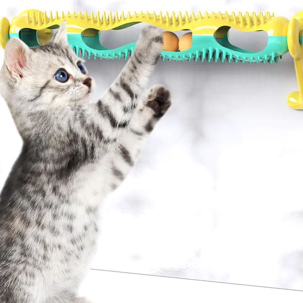 Rotating Orbit Cat Play Ball
