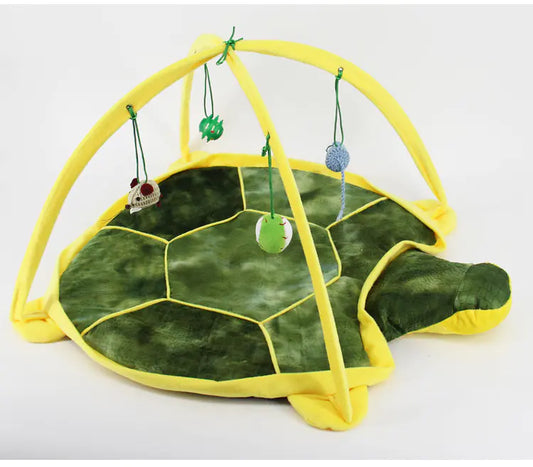 Compact Canvas Cat Play Tent