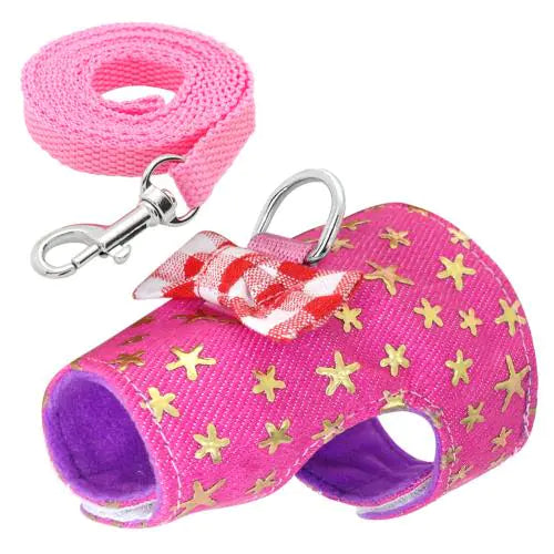 Comfy Denim Small Pet Harness
