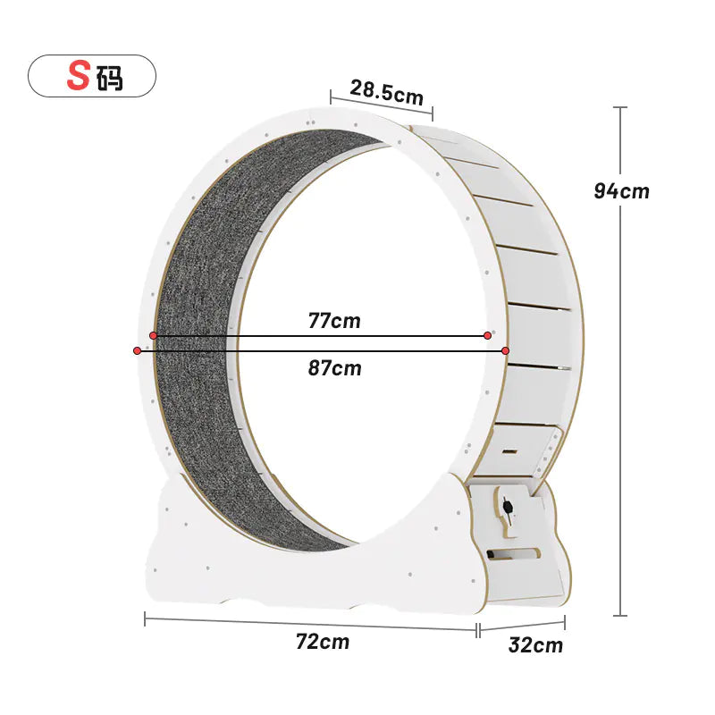Silent Cat Exercise Wheel