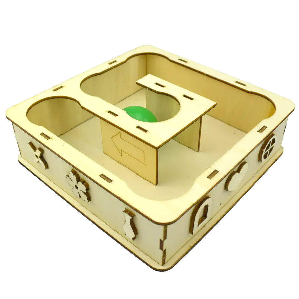 Natural Wood Hamster Activity Playground