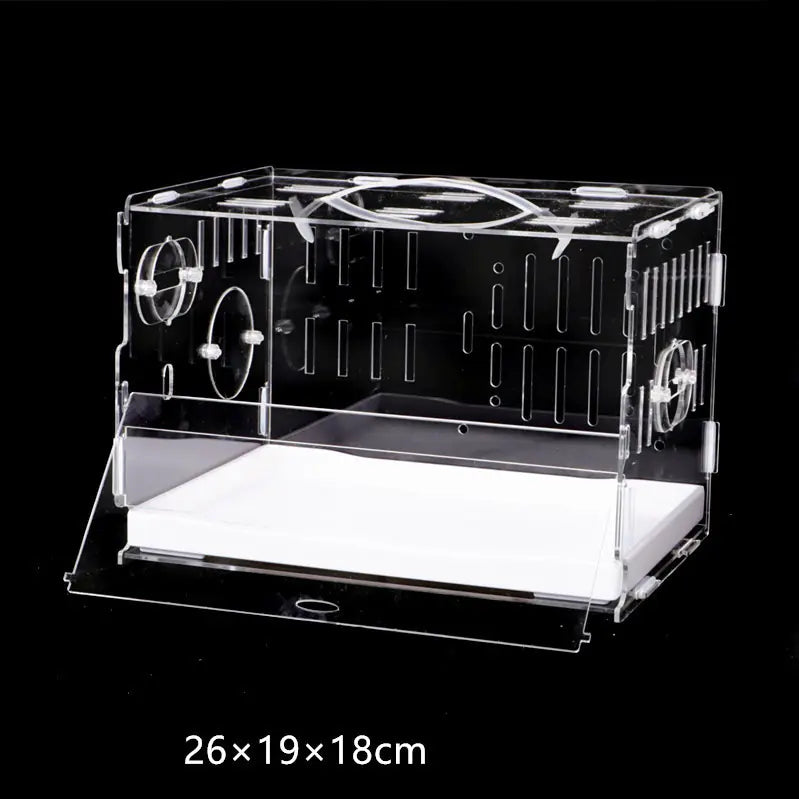 Ja-kal Transparent Hamster Villa